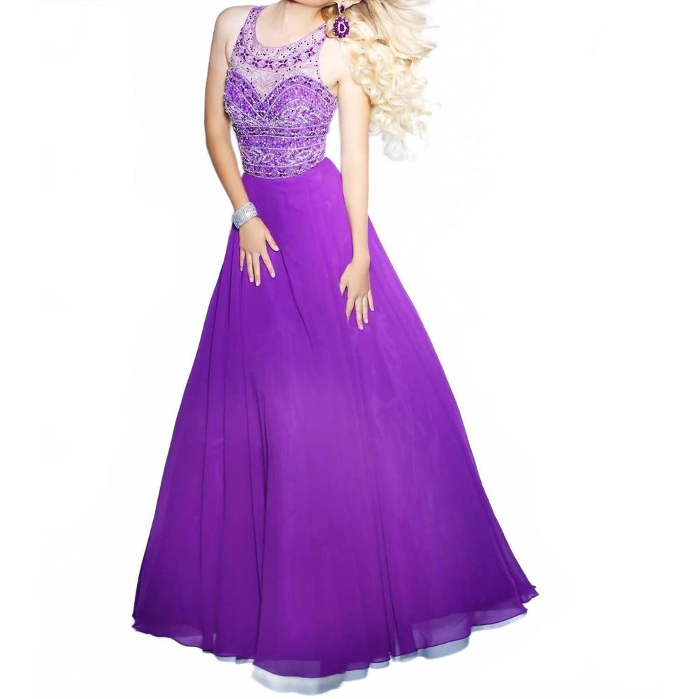 NEW 2CUTE prom dress in purple